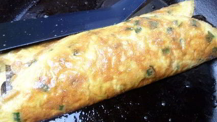 омлет рыбный в японском стиле