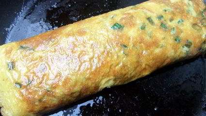 омлет рыбный в японском стиле