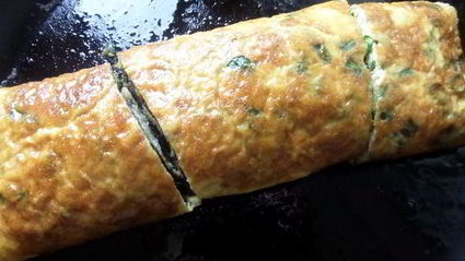 омлет рыбный в японском стиле