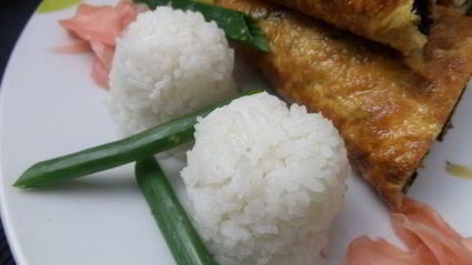 омлет рыбный в японском стиле