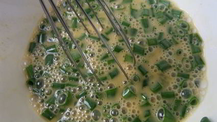 омлет рыбный в японском стиле