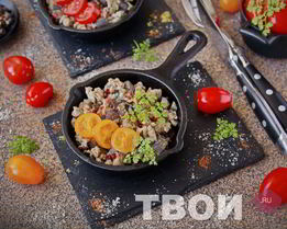 Омлет с баклажанами