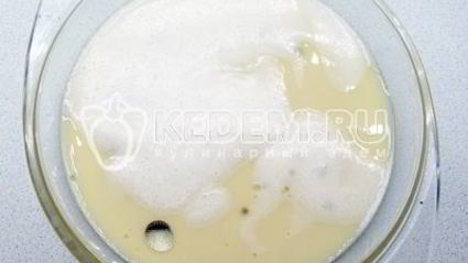 омлет с грибами