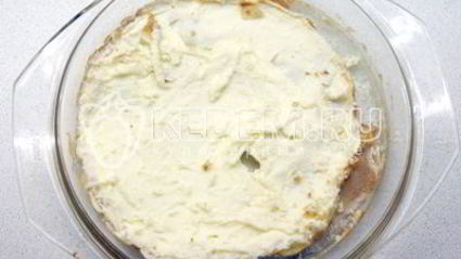 омлет с грибами