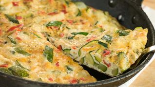 Омлет с кабачками