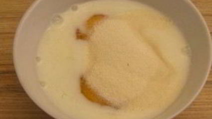 омлет с манкой