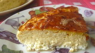 Омлет с сыром в духовке