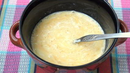 омлет с цветной капустой и шампиньонами