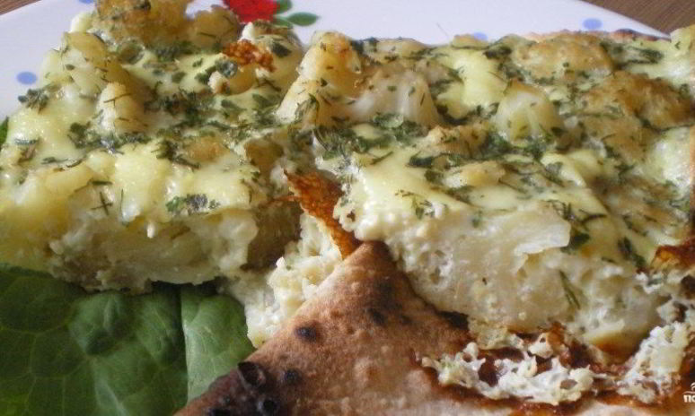 Рецепт омлета с цветной капустой в духовке