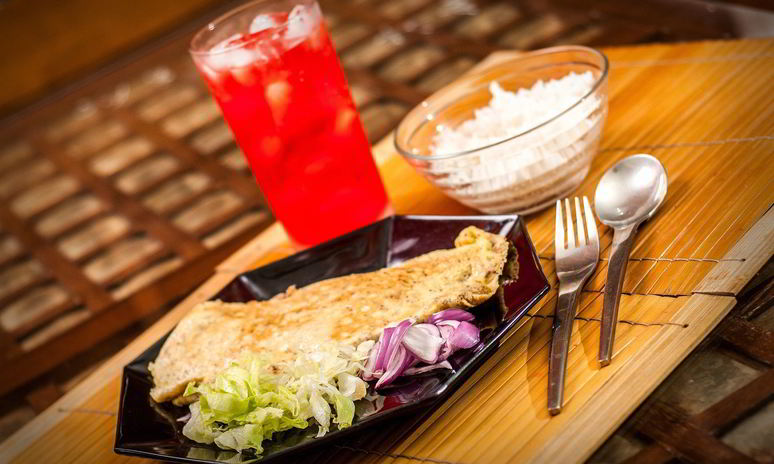 Рецепт омлета с тунцом