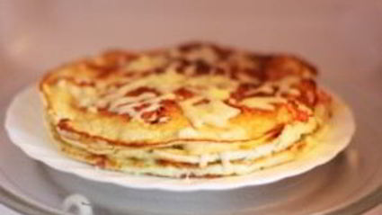 омлет слоеный