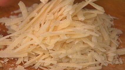 омлет со спаржей