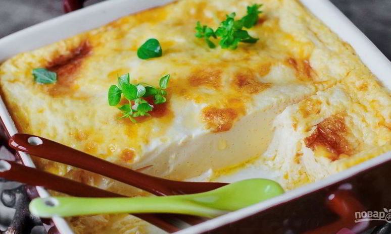 Рецепт омлета в детском саду