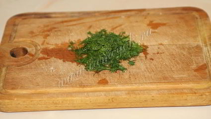 пышный омлет с гренками