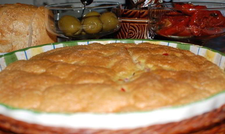 Рецепт сырно-овощного омлет в духовке