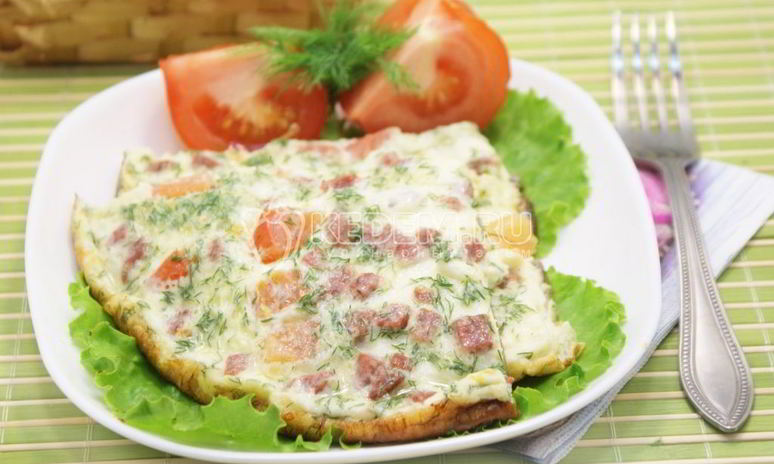 Рецепт вкусного омлета