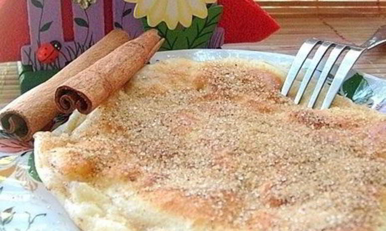 Рецепт яблочного омлета