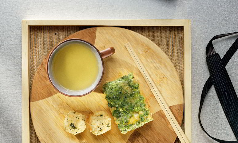 Рецепт зеленого омлета