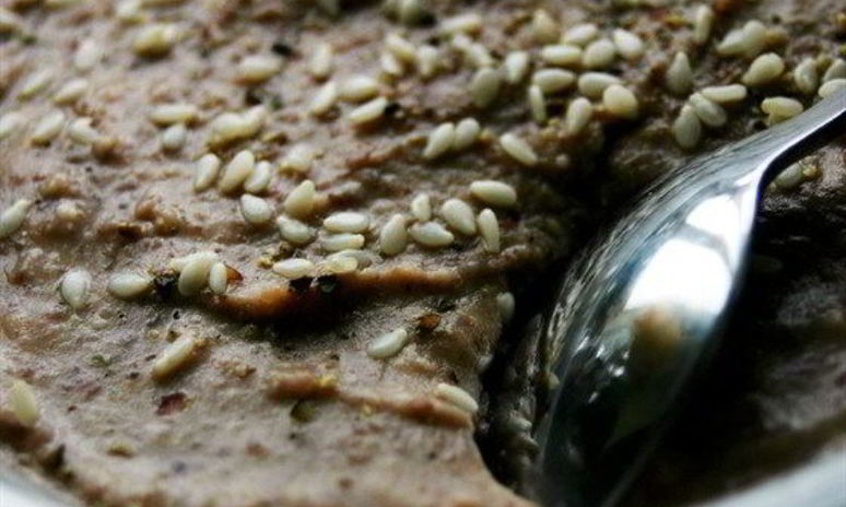 Рецепт фасолиева-имбирного паштет