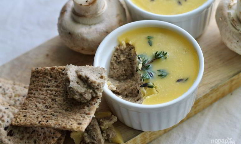 Рецепт грибного паштета домашнего