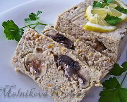 Куриный паштет с грибами