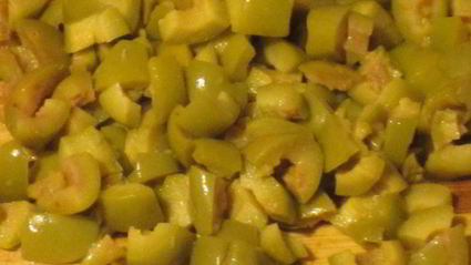 куриный паштет с оливками и апельсинами