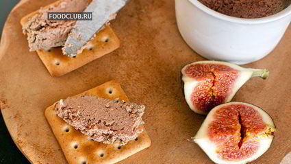 нежирный паштет из куриной печени