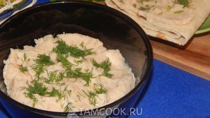 паштет из фасоли с кунжутом