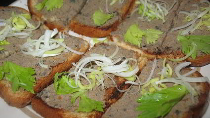 паштет из говяжей печени