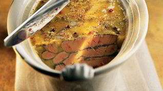 Паштет из гусиной печени со специями