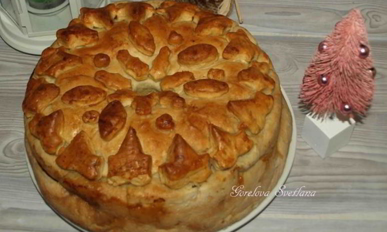 Рецепт паштета из индейки с грибами, запеченный в хлебной корочке