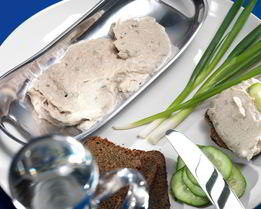 Паштет из копченой скумбрии