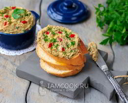 Паштет из красной фасоли