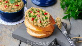 Паштет из красной фасоли