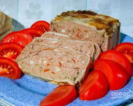 Паштет из куриной печени в духовке