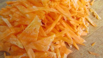 паштет из куриных желудков с морковью и луком