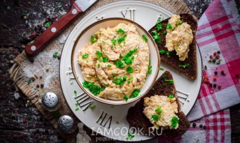 Рецепт паштета из молоки селедки