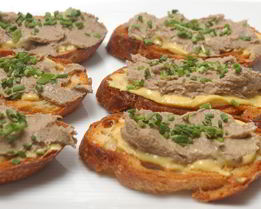 Паштет из печени налима