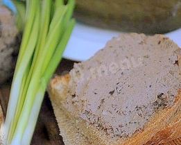 Паштет из печени с черносливом