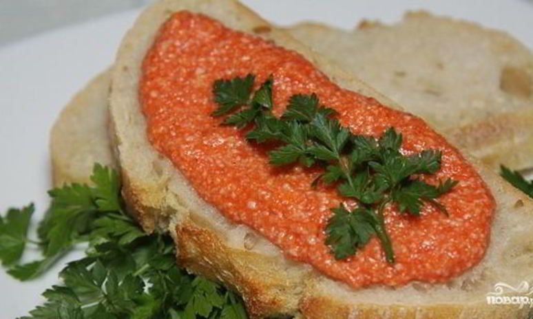 Рецепт паштета из помидоров