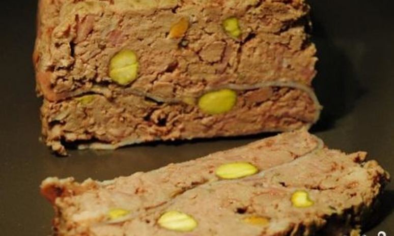 Рецепт паштета из свиной печени с фисташками