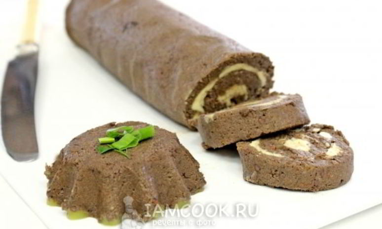 Рецепт паштета из свиной печени с маслом и сливками