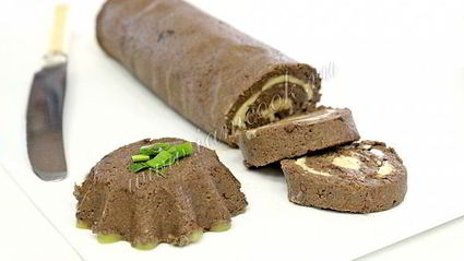 паштет из свиной печени с маслом и сливками