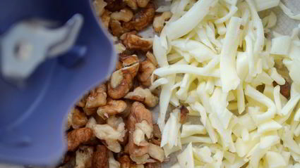 паштет из запеченного хека с грецкими орехами