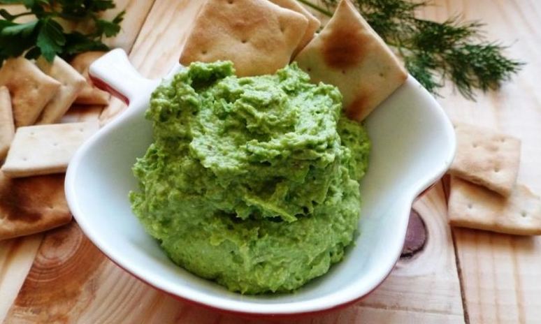 Рецепт паштета из зеленого горошка