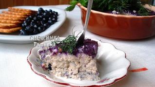 Паштет куриный с черникой