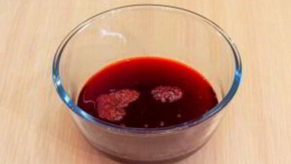 паштет под брусничным желе