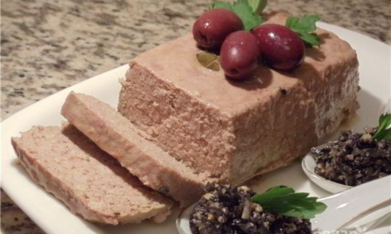 Рецепт печеночного паштета в духовке