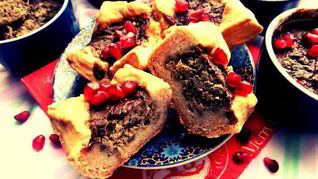 Печеночный паштет в песочном тесте