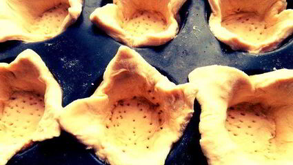 печеночный паштет в песочном тесте